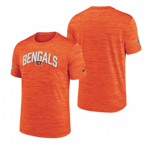 Men's Cincinnati Bengals Nike Orange Velocity Athl...