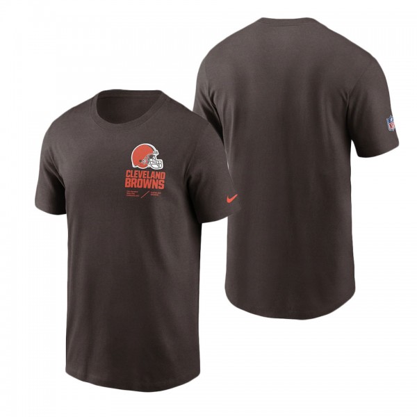 Men's Cleveland Browns Nike Brown Infograph Lockup...