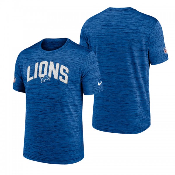 Men's Detroit Lions Nike Blue Velocity Athletic St...
