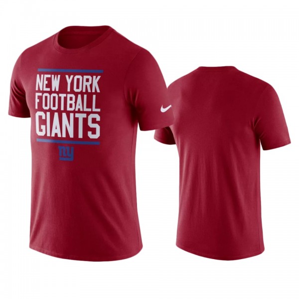 Men New York Giants Red New York Football Giants N...