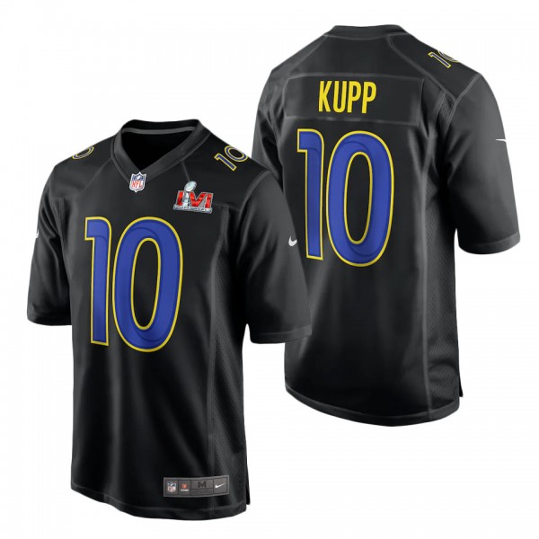 Men's Los Angeles Rams Cooper Kupp Nike Black Supe...