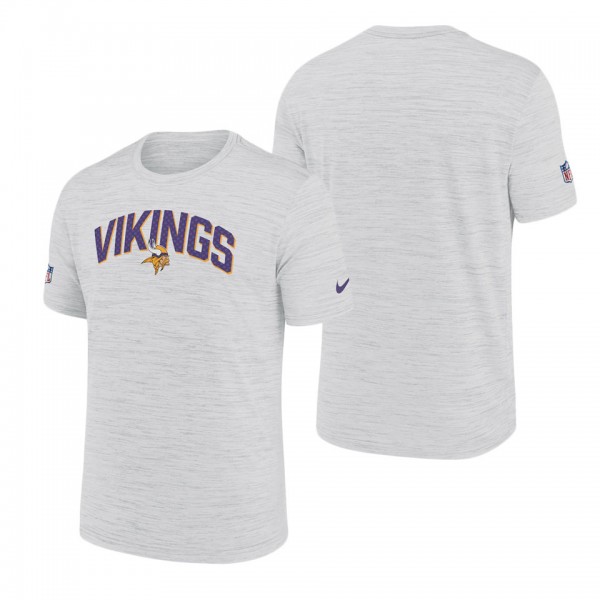 Men's Minnesota Vikings Nike White Velocity Athlet...