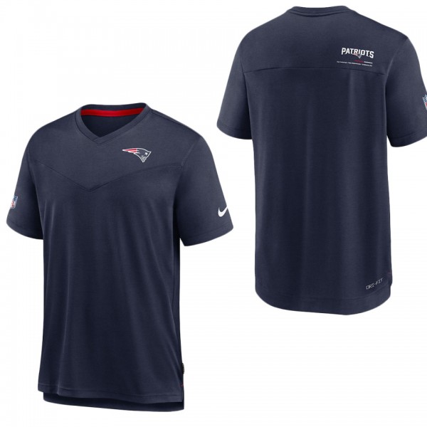 Men's New England Patriots Nike Navy Sideline Coac...