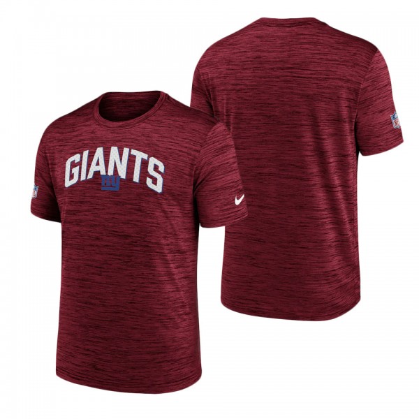 Men's New York Giants Nike Red Velocity Athletic S...