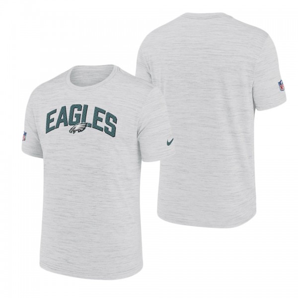 Men's Philadelphia Eagles Nike White Velocity Athl...