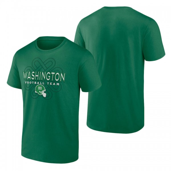 Men's Washington Football Team Fanatics Branded Kelly Green Celtic Knot T-Shirt