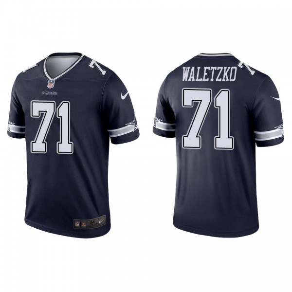 Men's Dallas Cowboys Matt Waletzko Navy Legend Jersey