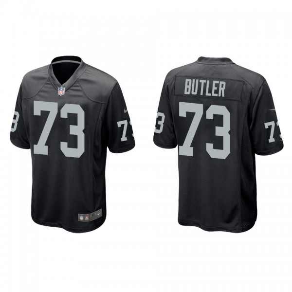 Men's Las Vegas Raiders Matthew Butler Black Game Jersey