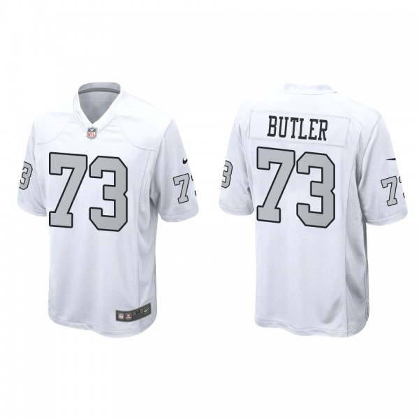 Men's Las Vegas Raiders Matthew Butler White Alternate Game Jersey
