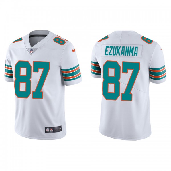 Men's Miami Dolphins Erik Ezukanma White Alternate...