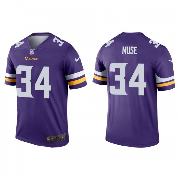 Men's Minnesota Vikings Nick Muse Purple Legend Je...