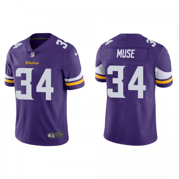 Men's Minnesota Vikings Nick Muse Purple Vapor Lim...
