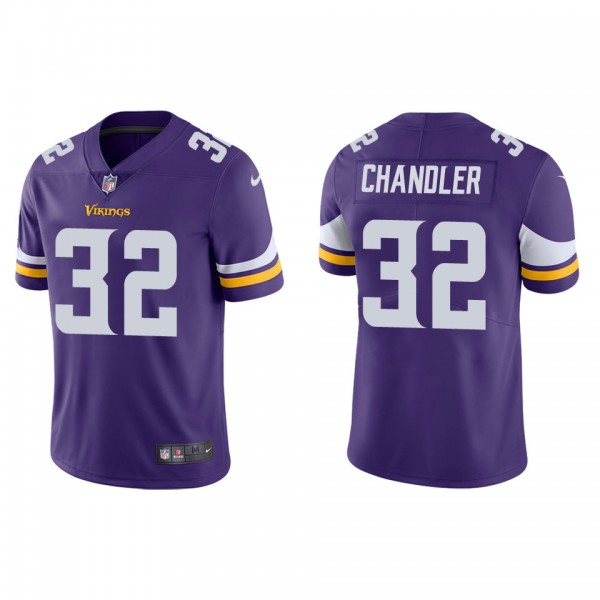 Men's Minnesota Vikings Ty Chandler Purple Vapor L...