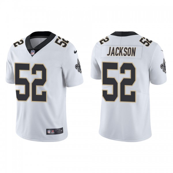 Men's New Orleans Saints D'Marco Jackson White Vap...