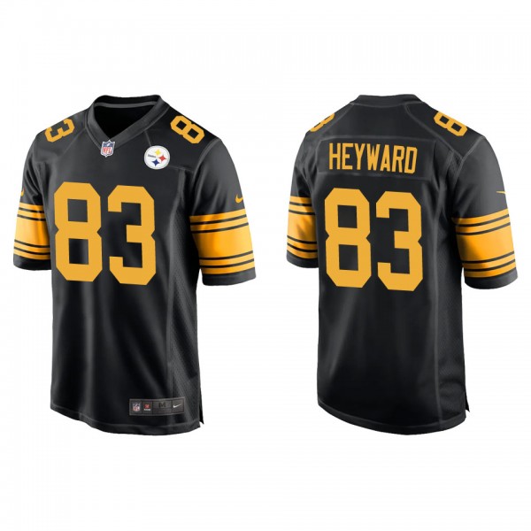 Men's Pittsburgh Steelers Connor Heyward Black Alternate Game Jersey