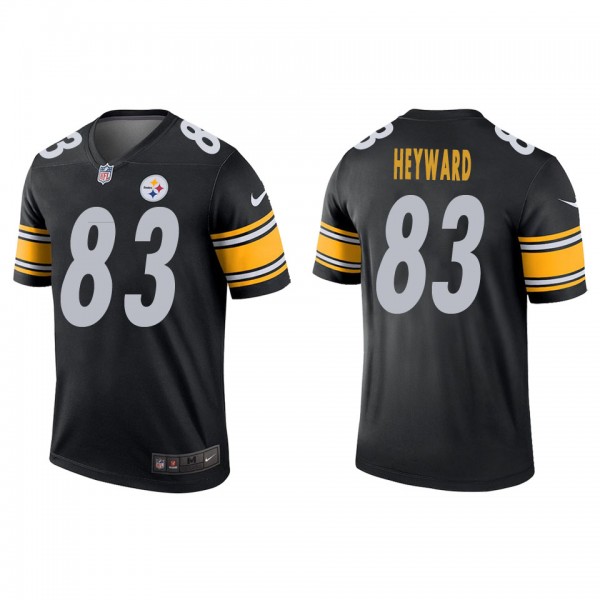 Men's Pittsburgh Steelers Connor Heyward Black Legend Jersey