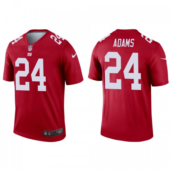 Men's New York Giants Andrew Adams Red Inverted Le...