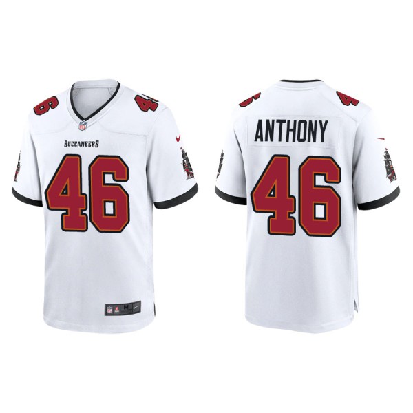 Anthony Buccaneers White Game Jersey