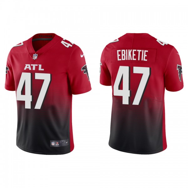 Men's Atlanta Falcons Arnold Ebiketie Red Alternat...