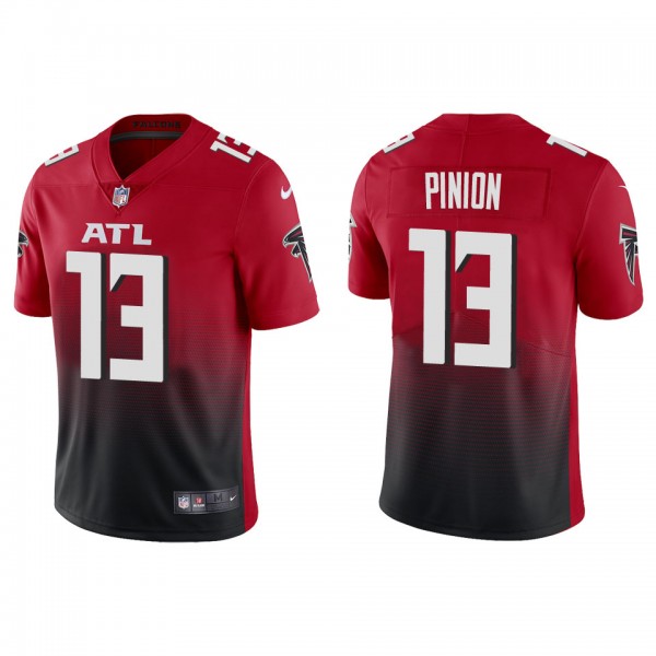 Men's Atlanta Falcons Bradley Pinion Red Alternate...