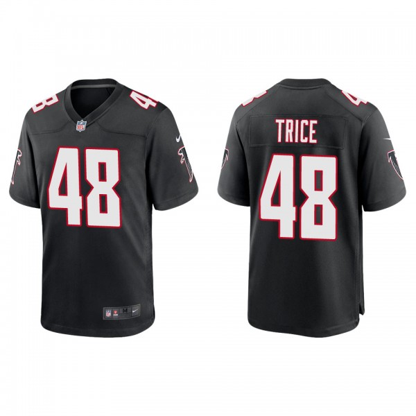 Men's Bralen Trice Atlanta Falcons Black Throwback...