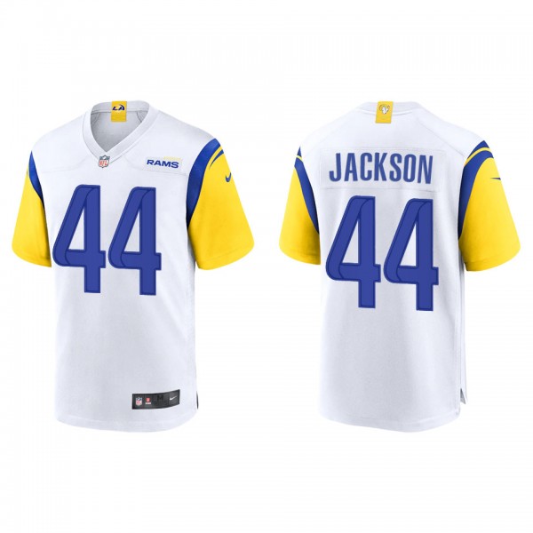 Men's Brennan Jackson Los Angeles Rams White Alter...