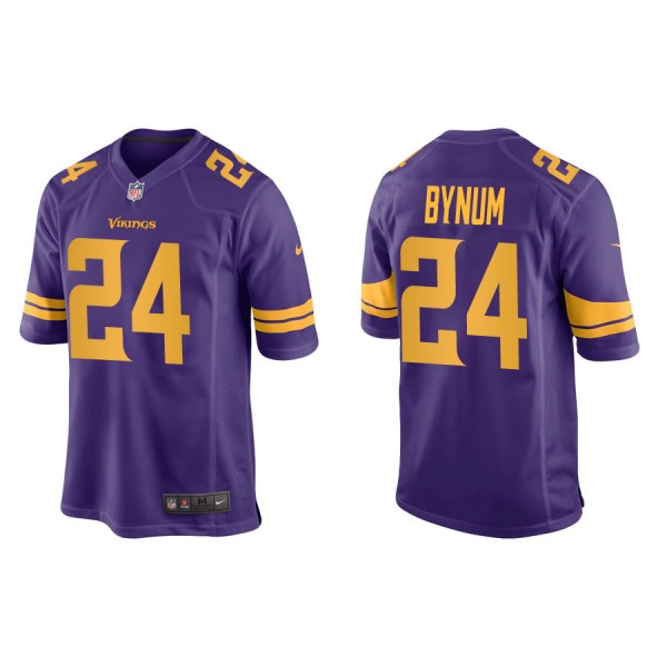 Bynum Vikings Purple Alternate Game Jersey