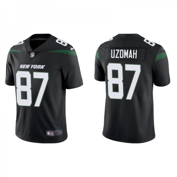 Men's New York Jets C.J. Uzomah Black Vapor Limite...