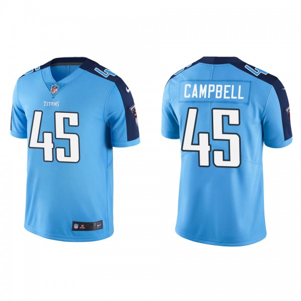 Men's Tennessee Titans Chance Campbell Light Blue ...
