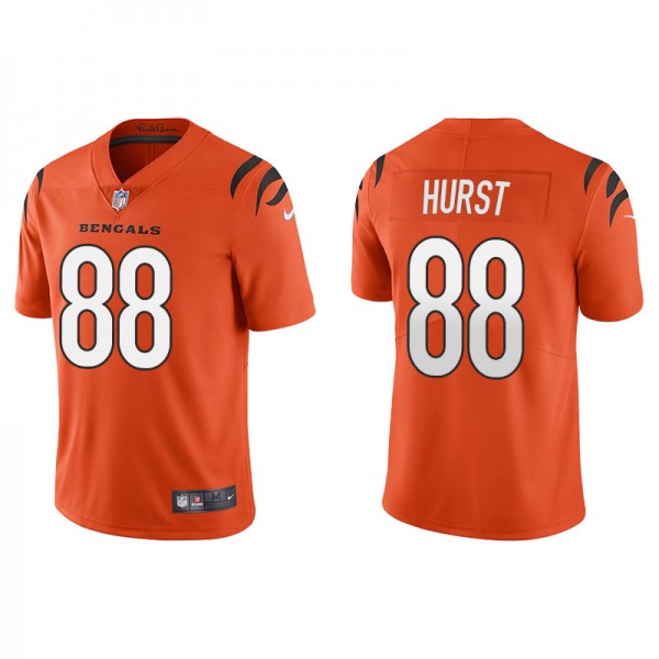Men's Hayden Hurst Cincinnati Bengals Orange Vapor...