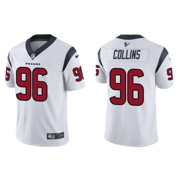 Collins Texans White Vapor Limited Jersey
