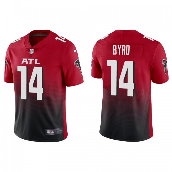 Men's Atlanta Falcons Damiere Byrd Red Alternate V...
