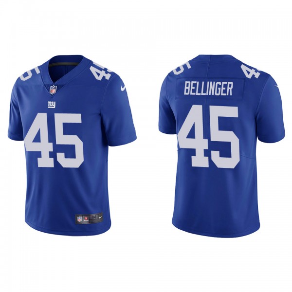 Men's New York Giants Daniel Bellinger Blue 2022 N...