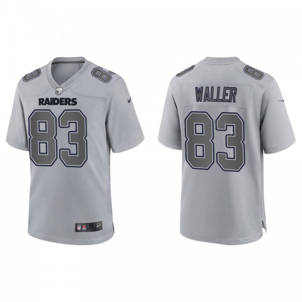 Men's Darren Waller Las Vegas Raiders Gray Atmosph...