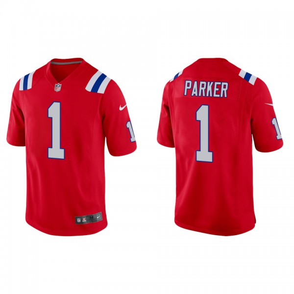 Men's New England Patriots DeVante Parker Red Alte...