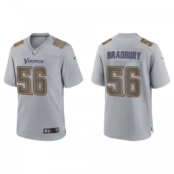 Men's Garrett Bradbury Minnesota Vikings Gray Atmo...