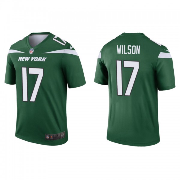 Men's New York Jets Garrett Wilson Green 2022 NFL ...