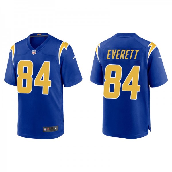 Men's Los Angeles Chargers Gerald Everett Royal Alternate Game Jersey