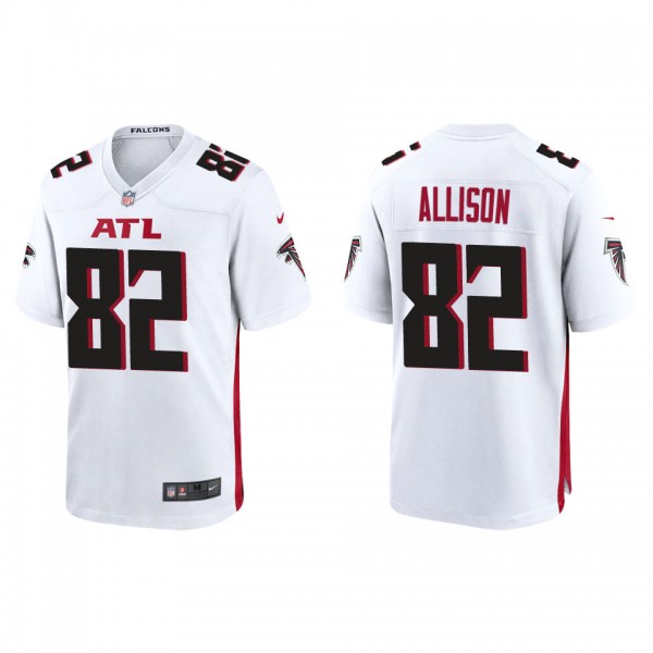 Men's Atlanta Falcons Geronimo Allison White Game ...