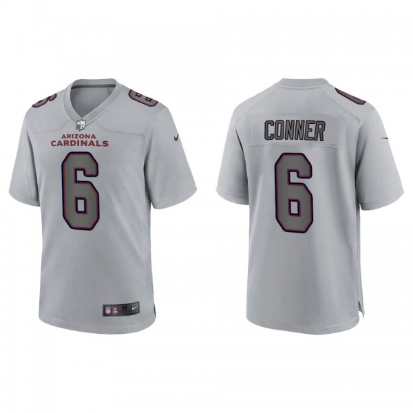 Men's James Conner Arizona Cardinals Gray Atmosphe...