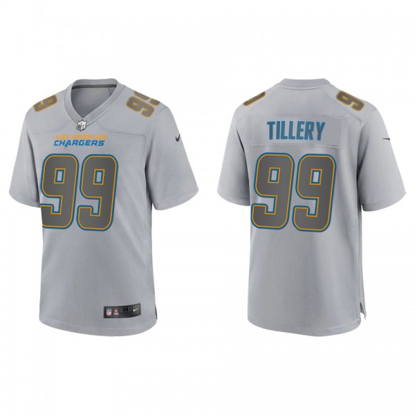 Men's Jerry Tillery Los Angeles Chargers Gray Atmo...