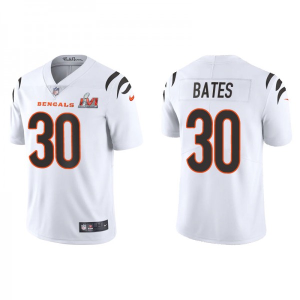 Men's Cincinnati Bengals Jessie Bates III White Su...