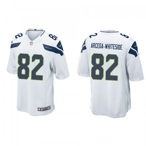 Men's Seattle Seahawks JJ Arcega-Whiteside White G...
