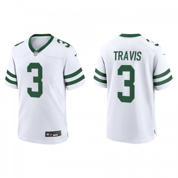 Men's Jordan Travis New York Jets White Legacy Gam...