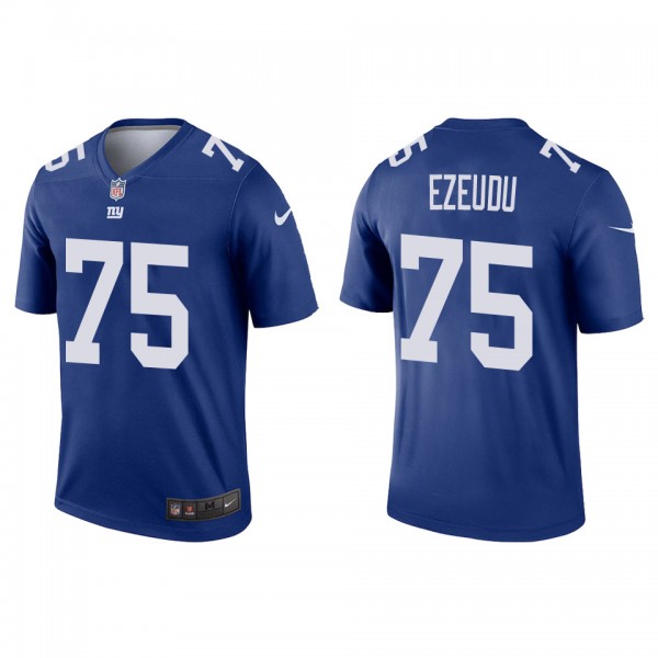 Men's New York Giants Joshua Ezeudu Royal 2022 NFL...
