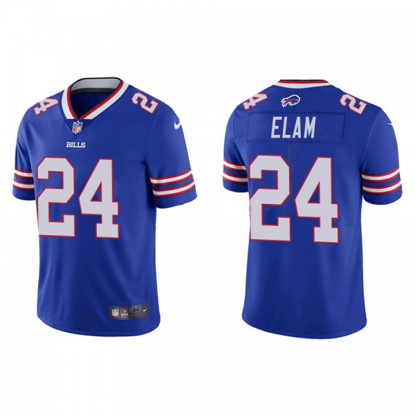 Men's Buffalo Bills Kaiir Elam Royal 2022 NFL Draf...