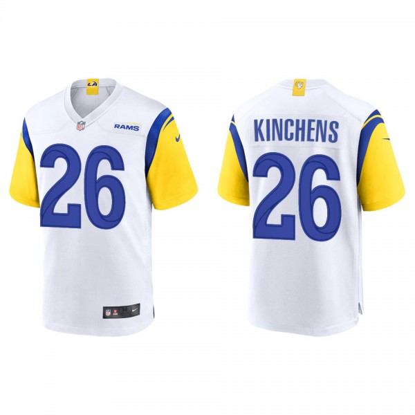 Men's Kamren Kinchens Los Angeles Rams White Alter...