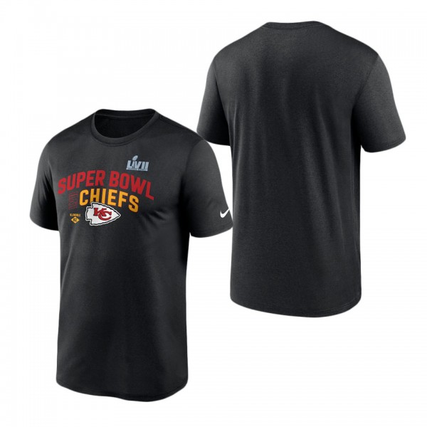 Men's Kansas City Chiefs Nike Black Super Bowl LVI...