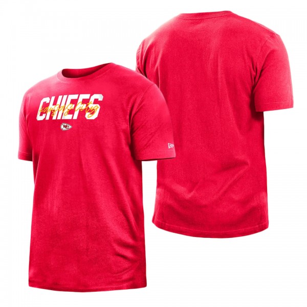 Men's Kansas City Chiefs New Era Red 2022 NFL Draf...