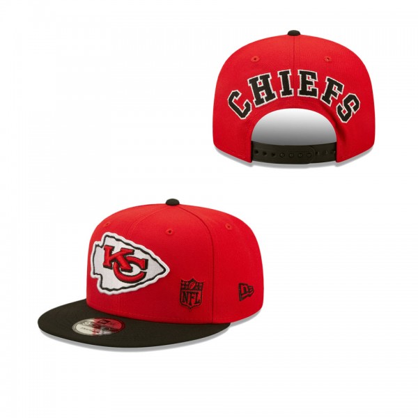 Men's Kansas City Chiefs Red Black Flawless 9FIFTY...